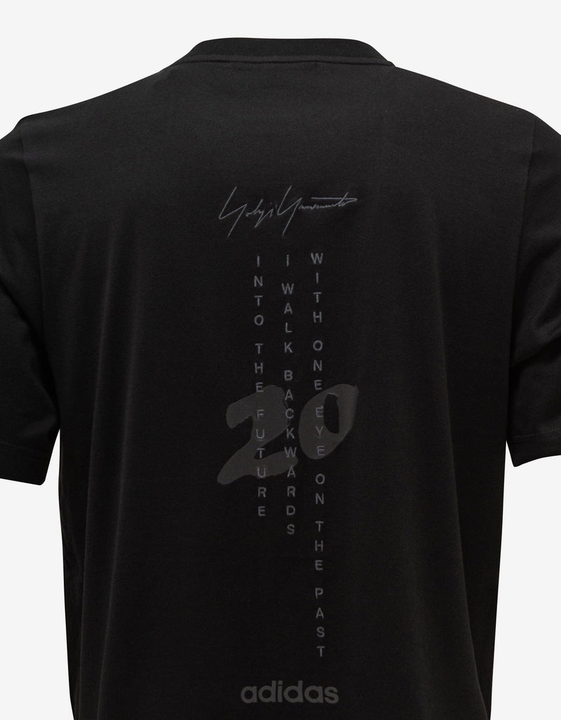 Y-3 Black 20th Anniversary T-Shirt