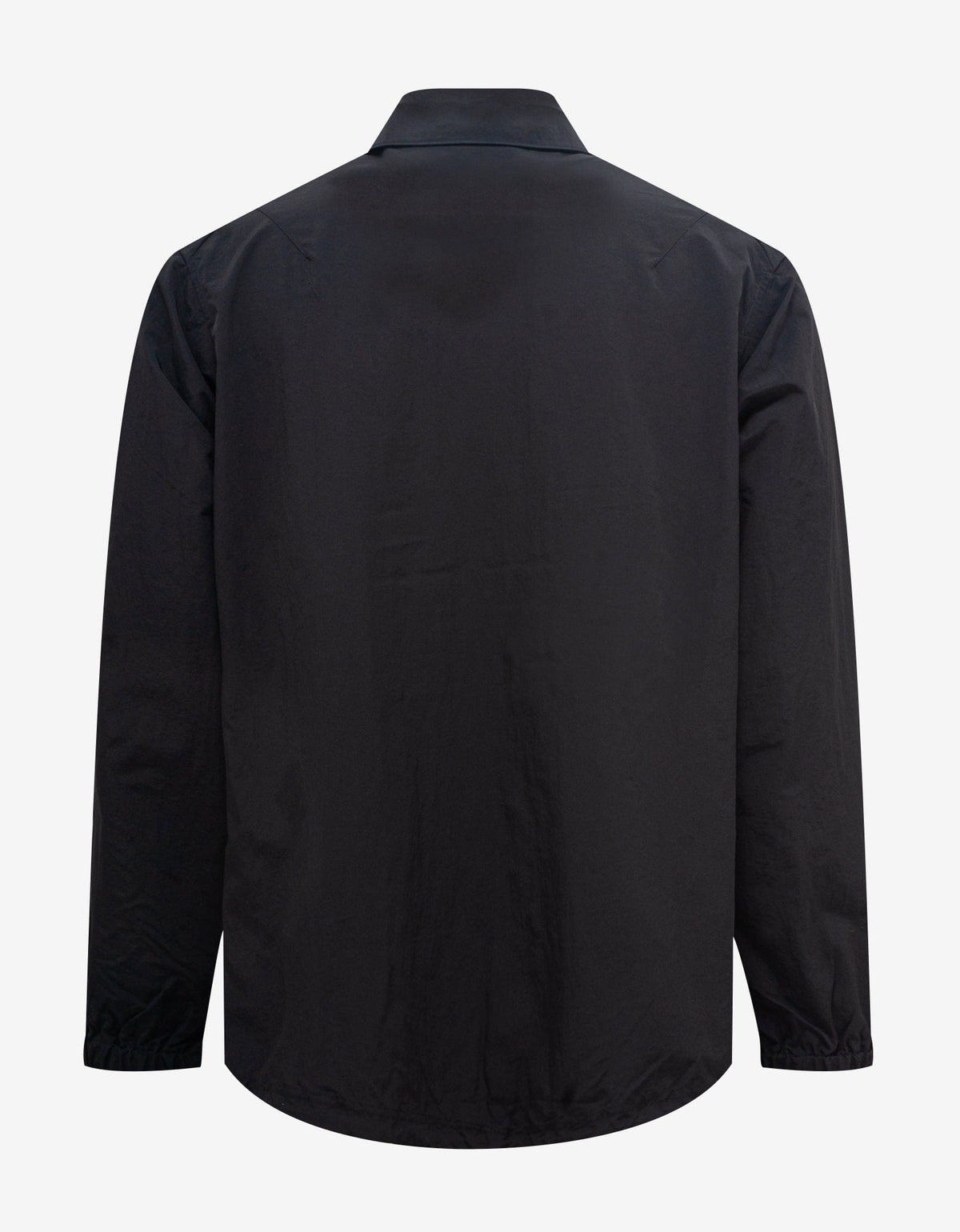 Y-3 Black Brushstroke Logo Coach Jacket