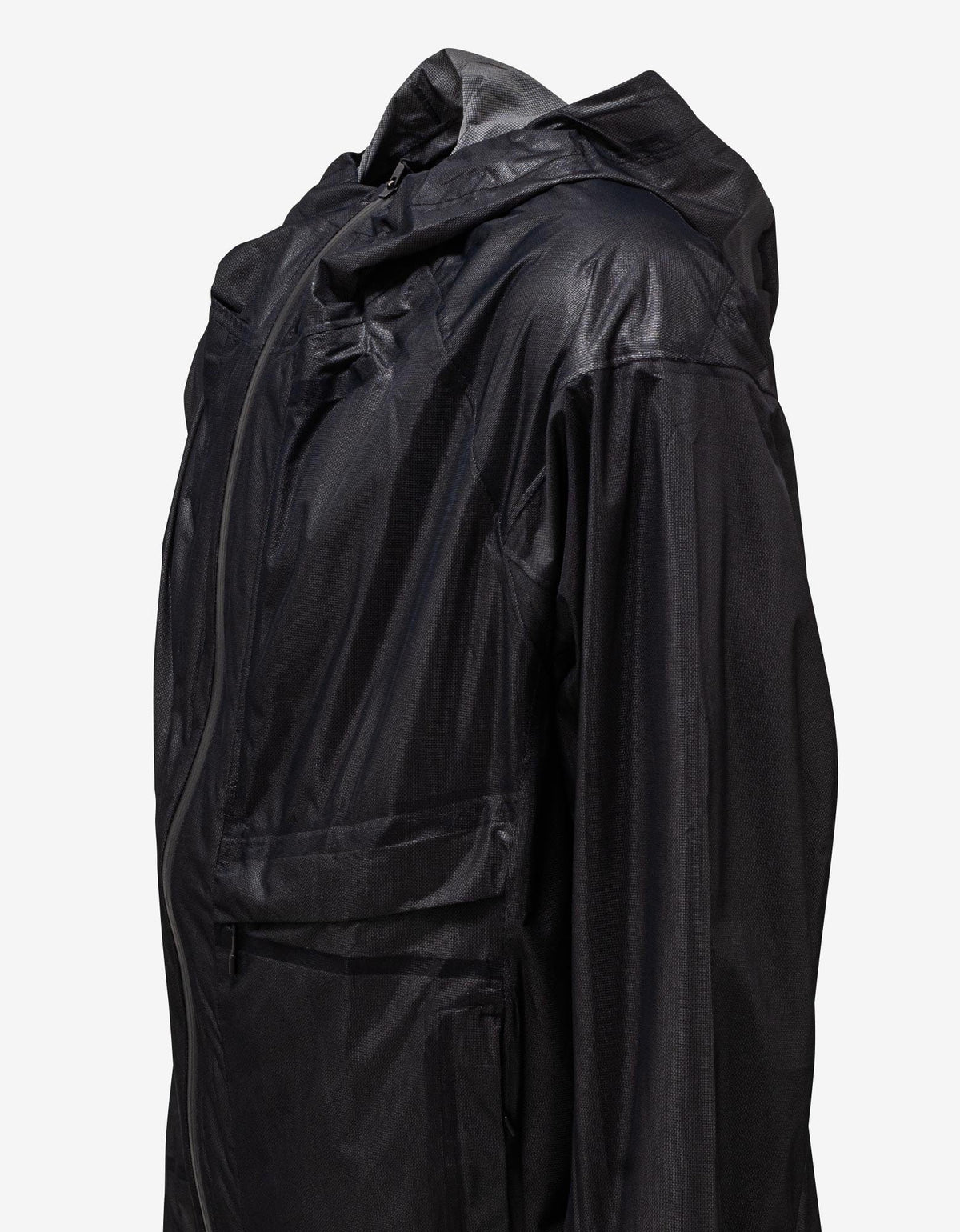 Y-3 Black Classic Sheer Nylon Parka