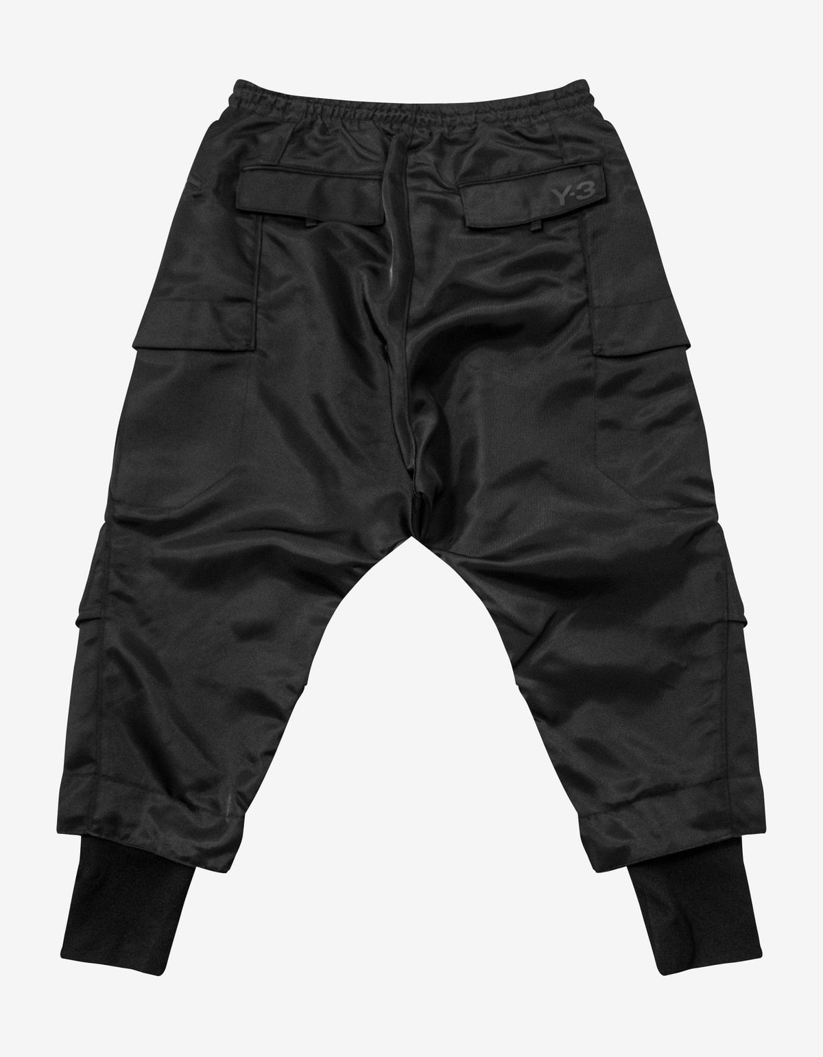 Y-3 Black Classic Tech Twill Cargo Pants