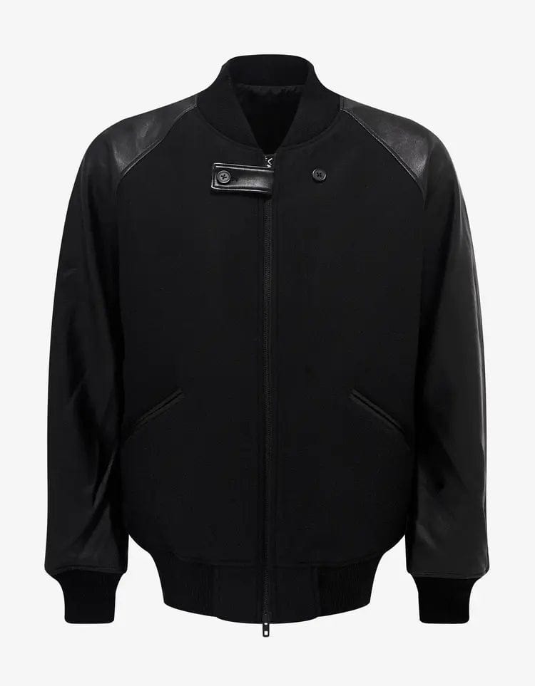 Y-3 Black Classic Varsity Jacket