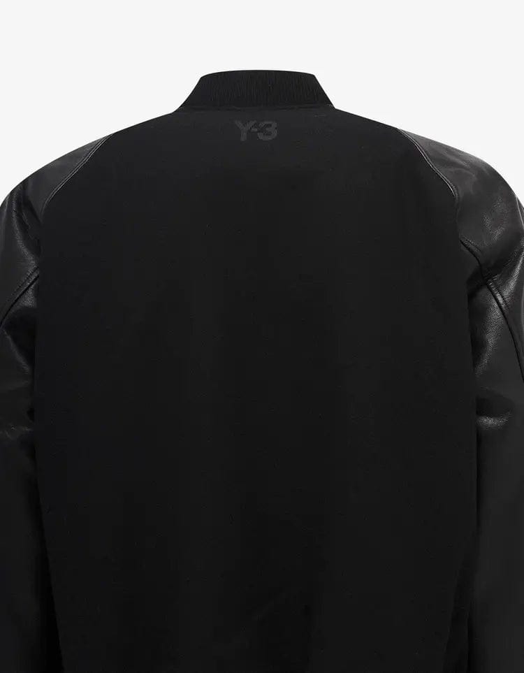 Y-3 Black Classic Varsity Jacket