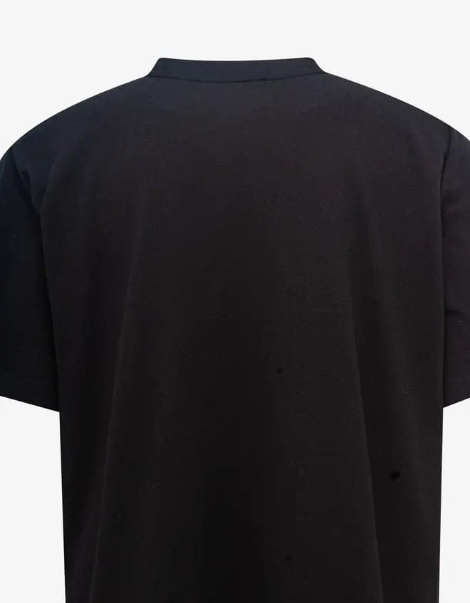 Y-3 Black Crepe Jersey Pocket T-Shirt