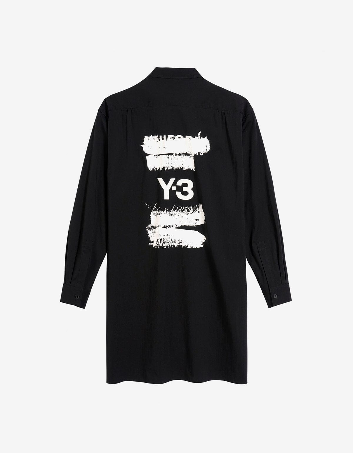 Y-3 Black Graphic Print Shirt