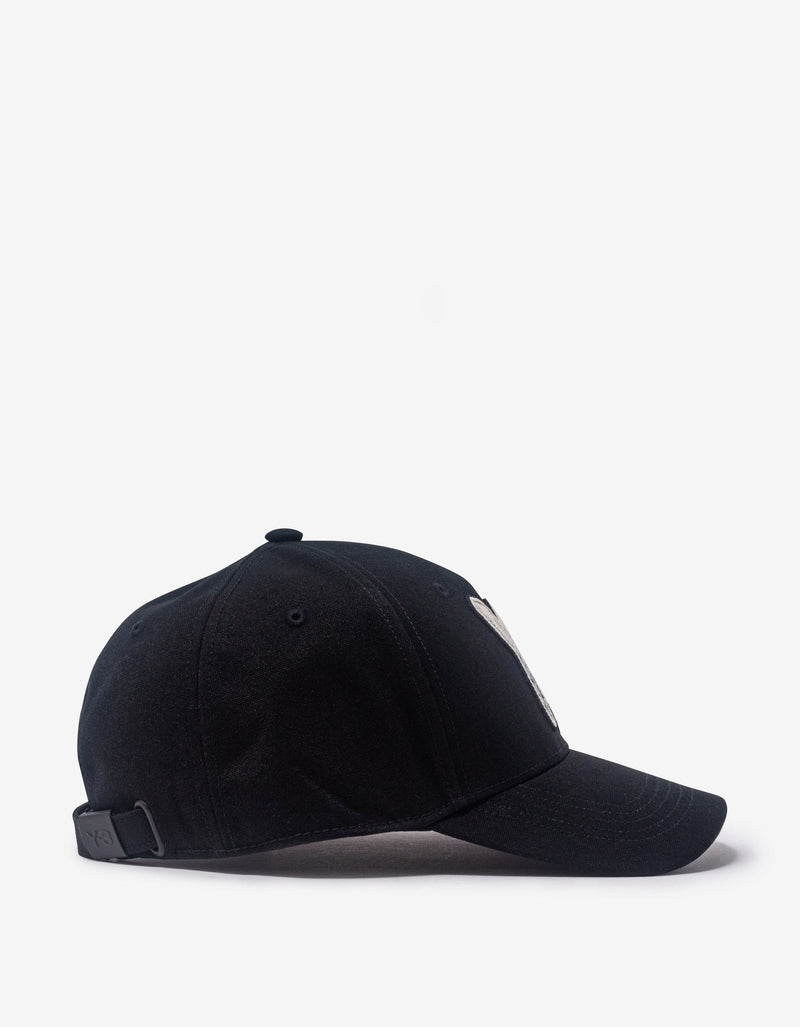 Y-3 Black Logo Cap