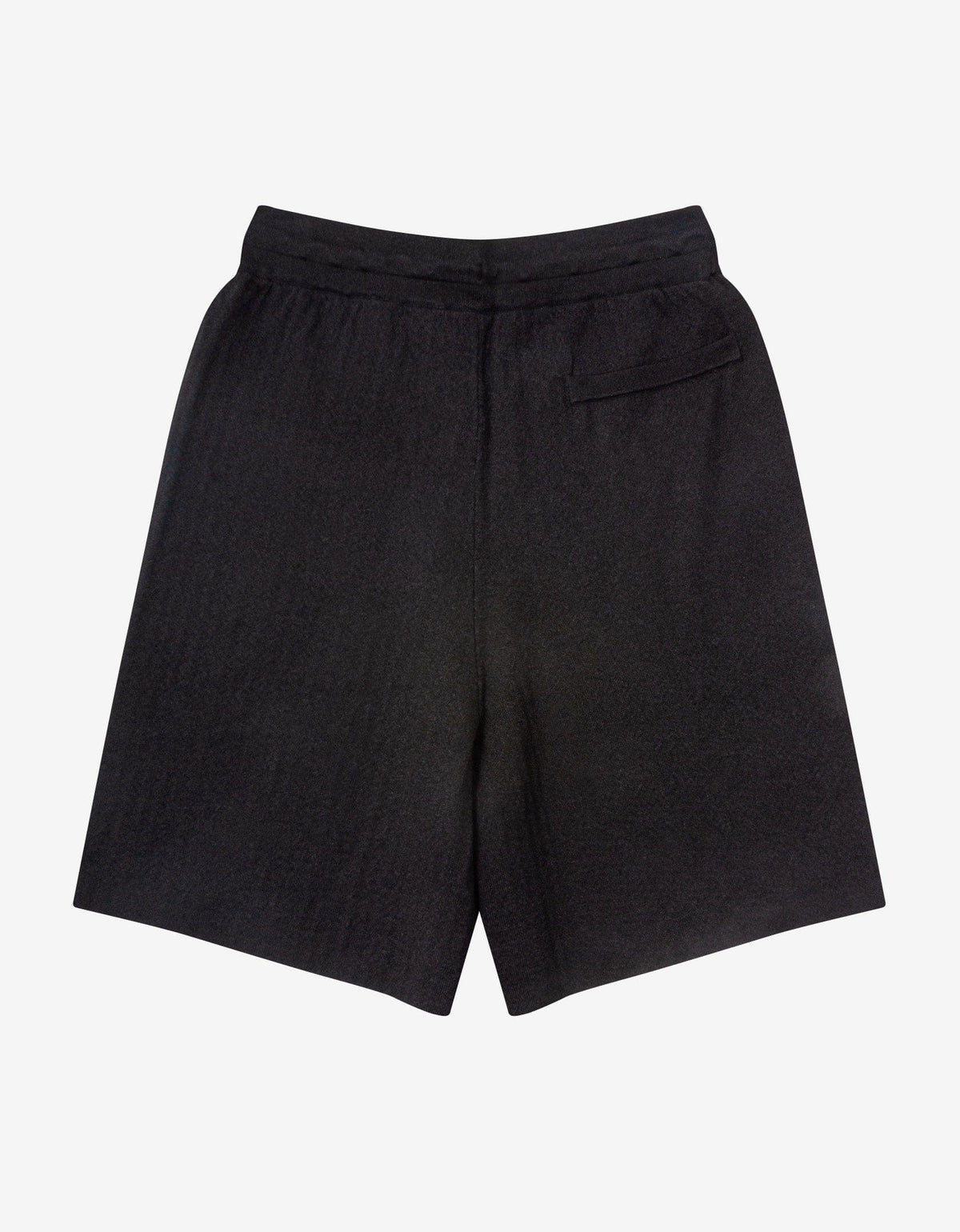 Y-3 Black Logo Knit Shorts