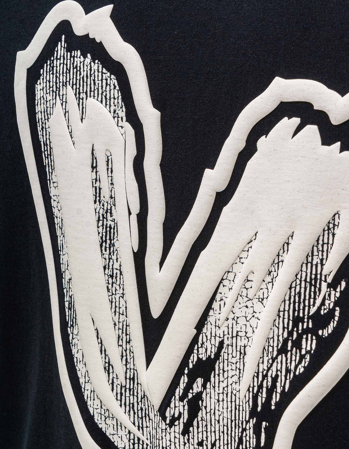 Y-3 Black Logo Print Oversized T-Shirt