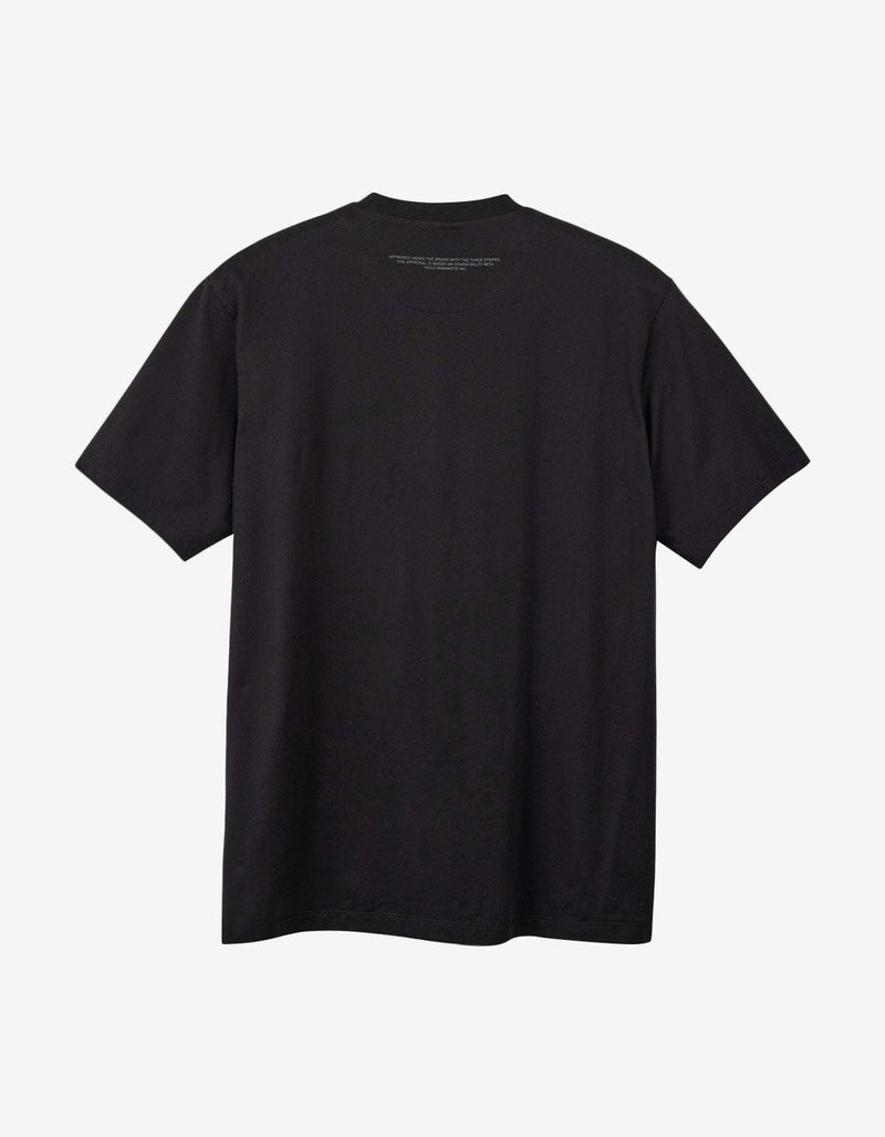 Y-3 Black Logo Short Sleeve T-Shirt