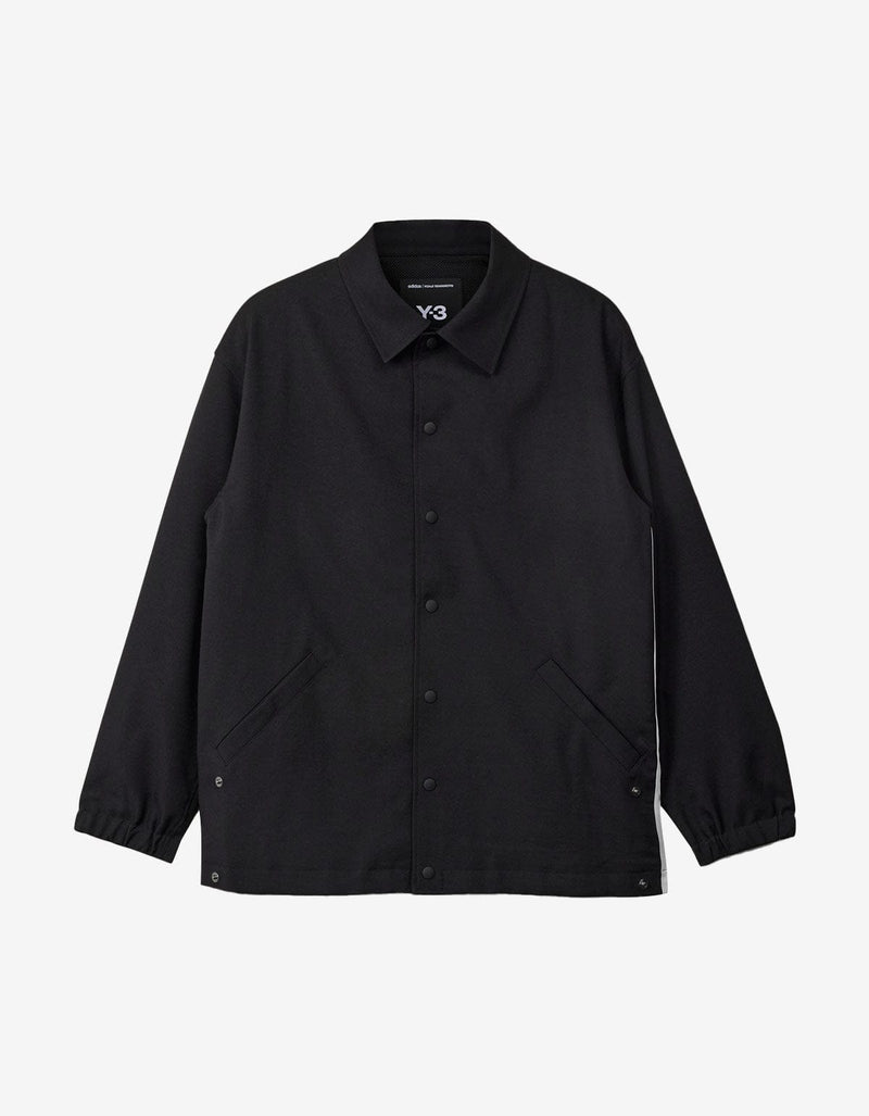 Y-3 Black Sport Uniform 3-Stripes Jacket