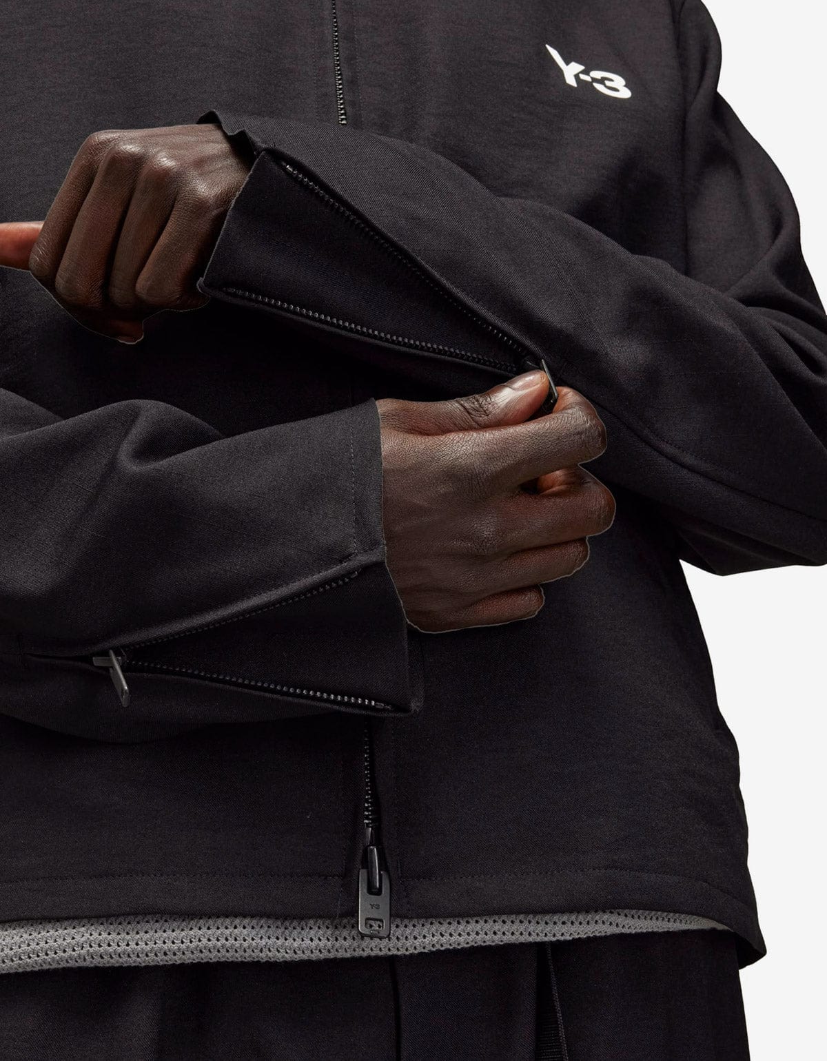 Y-3 Black Sport Uniform Jacket