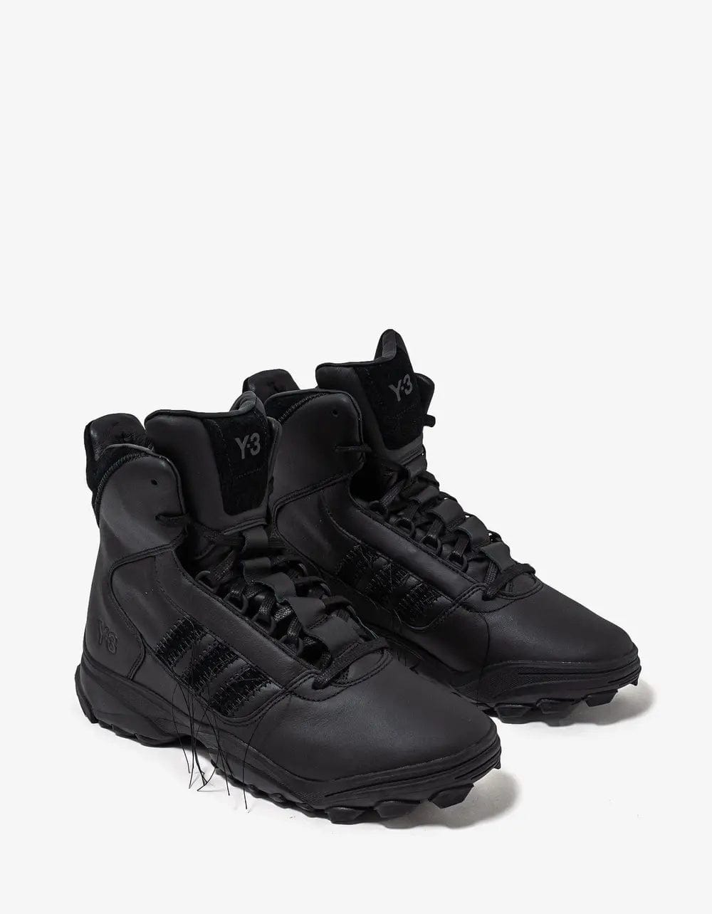 Y-3 Black Stitch Stripes GSG9 Trainers