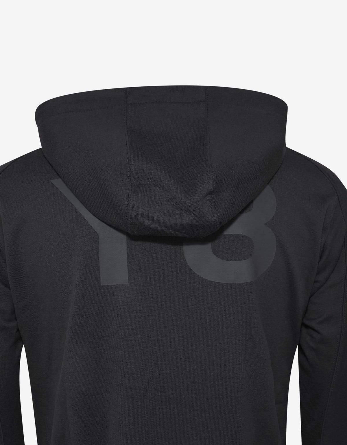 Y-3 Carbon Grey Y-3 Print Zip Hoodie