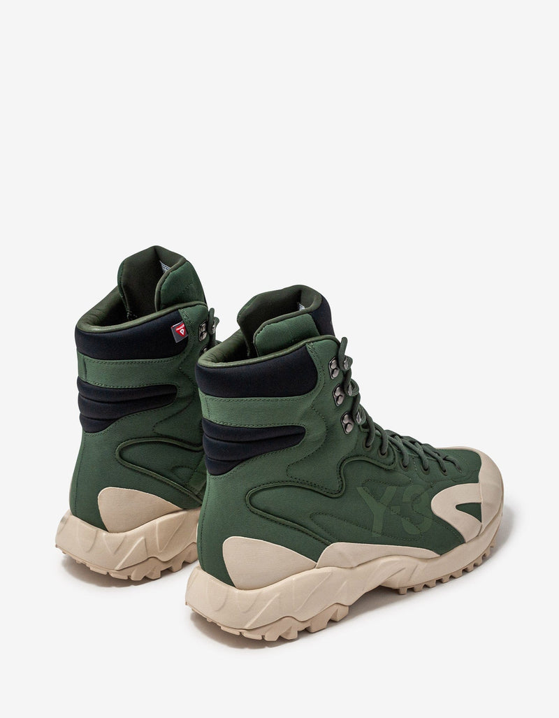 Y-3 Notoma Shadow Green Boots