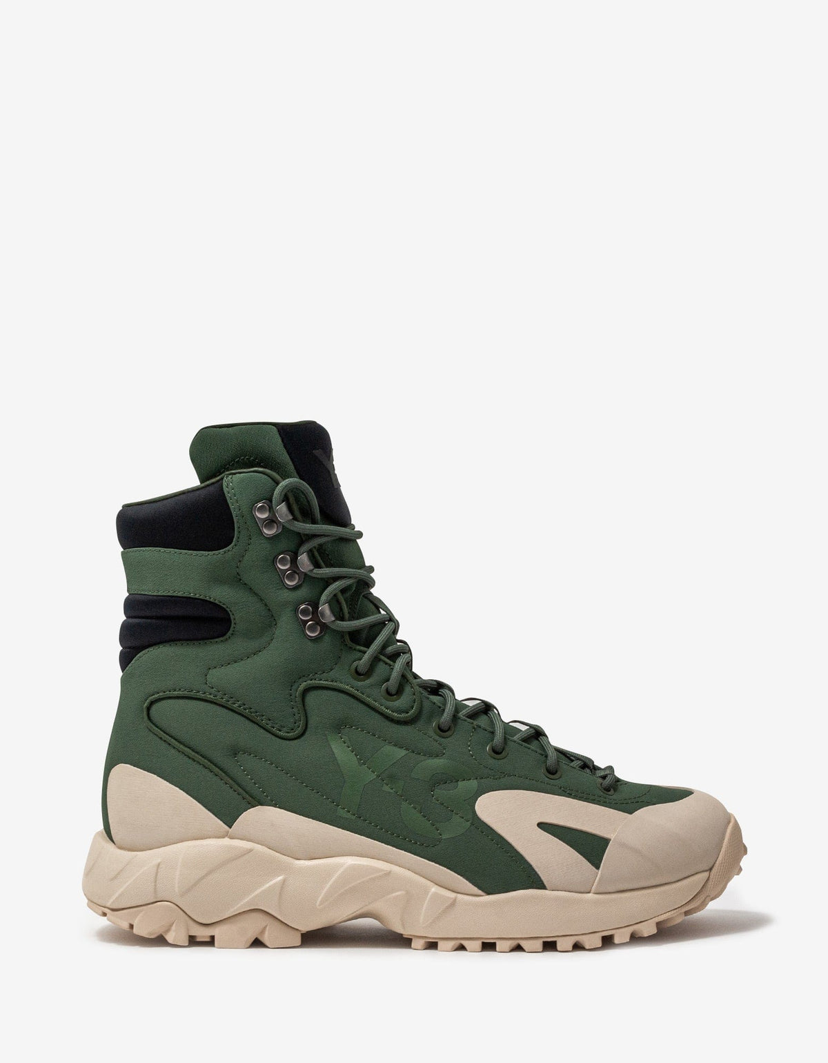 Y-3 Notoma Shadow Green Boots