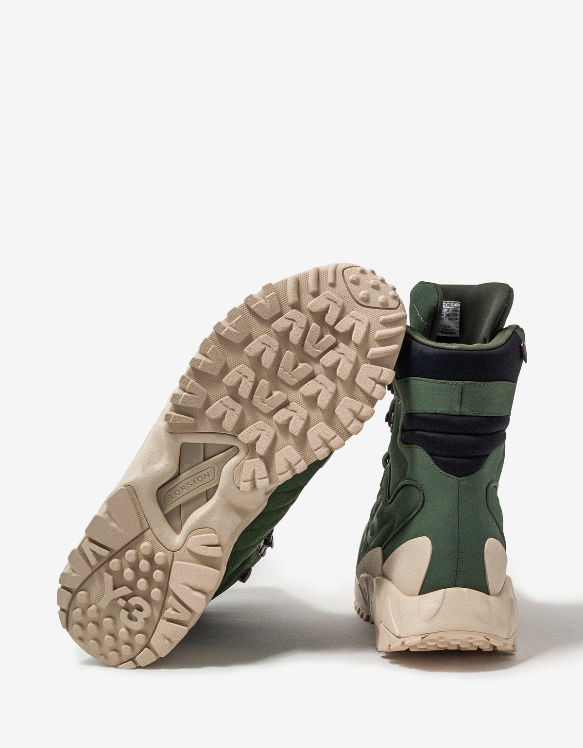 Y-3 Notoma Shadow Green Boots