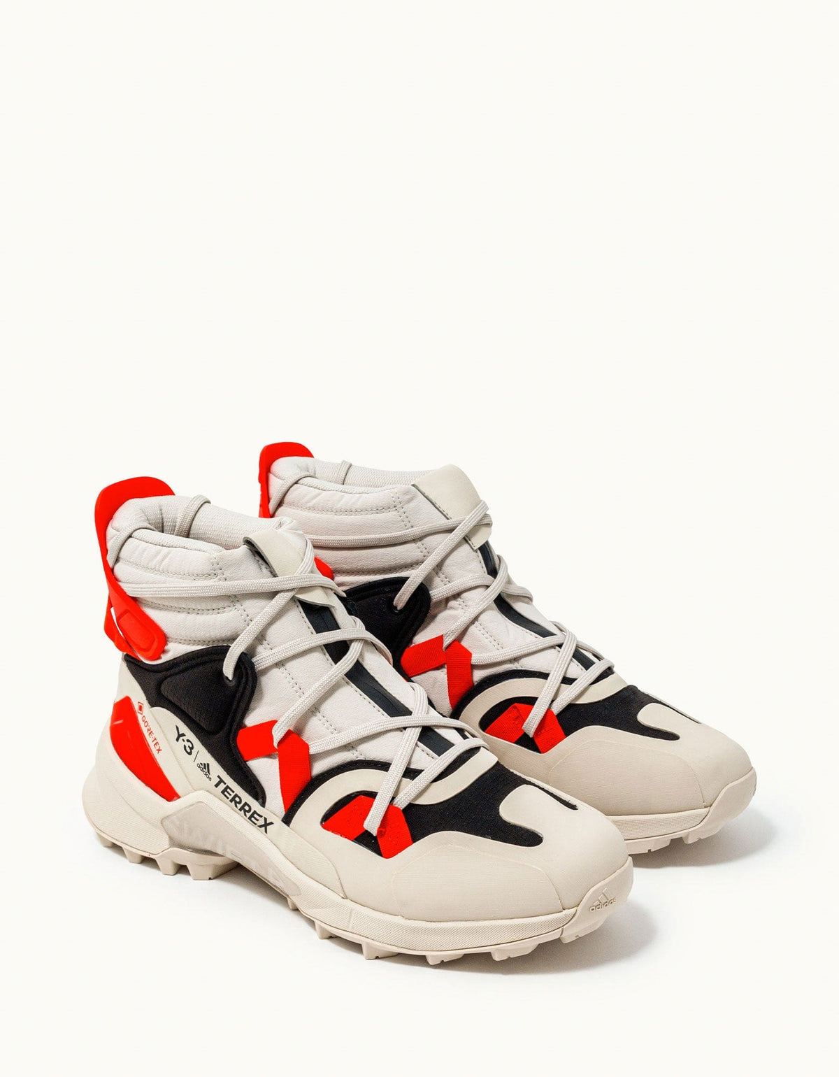 Y-3 Terrex Swift R3 GTX Ecru & Orange Boots