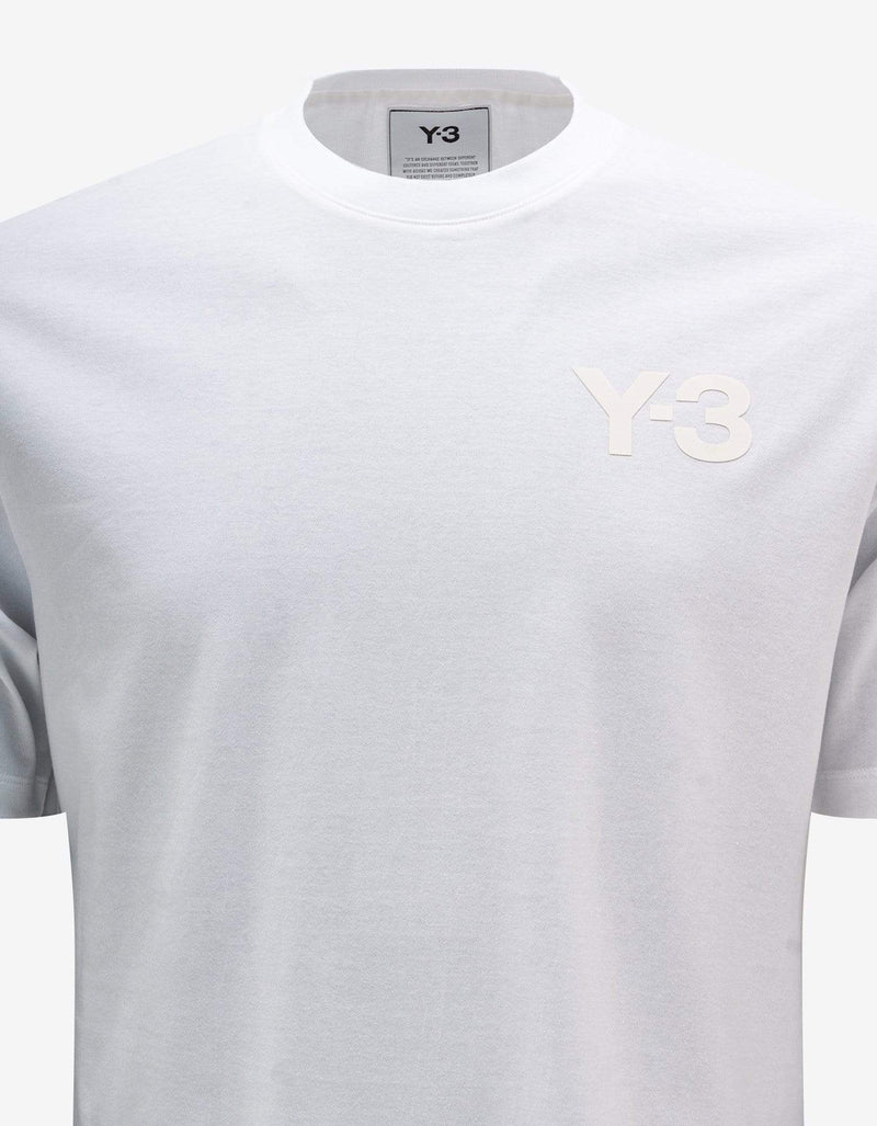 Y-3 White Classic Logo T-Shirt