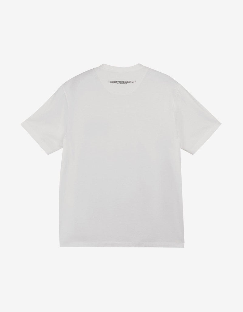 Y-3 White Logo Short Sleeve T-Shirt