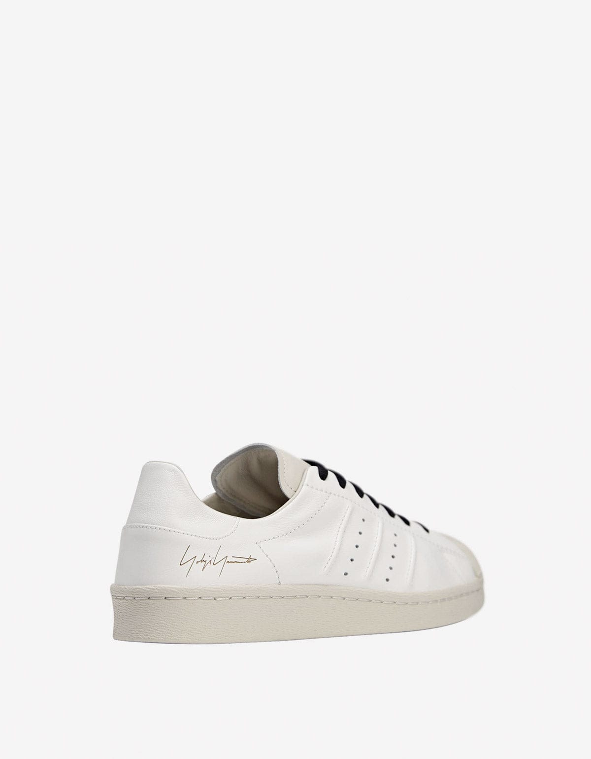 Y-3 White Superstar Trainers