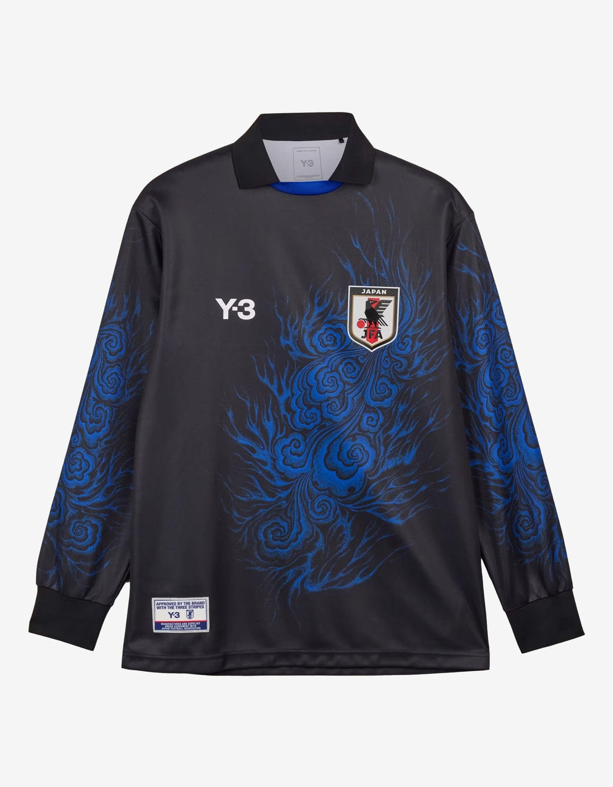 Y-3 x JFA Black Long Sleeve Tee