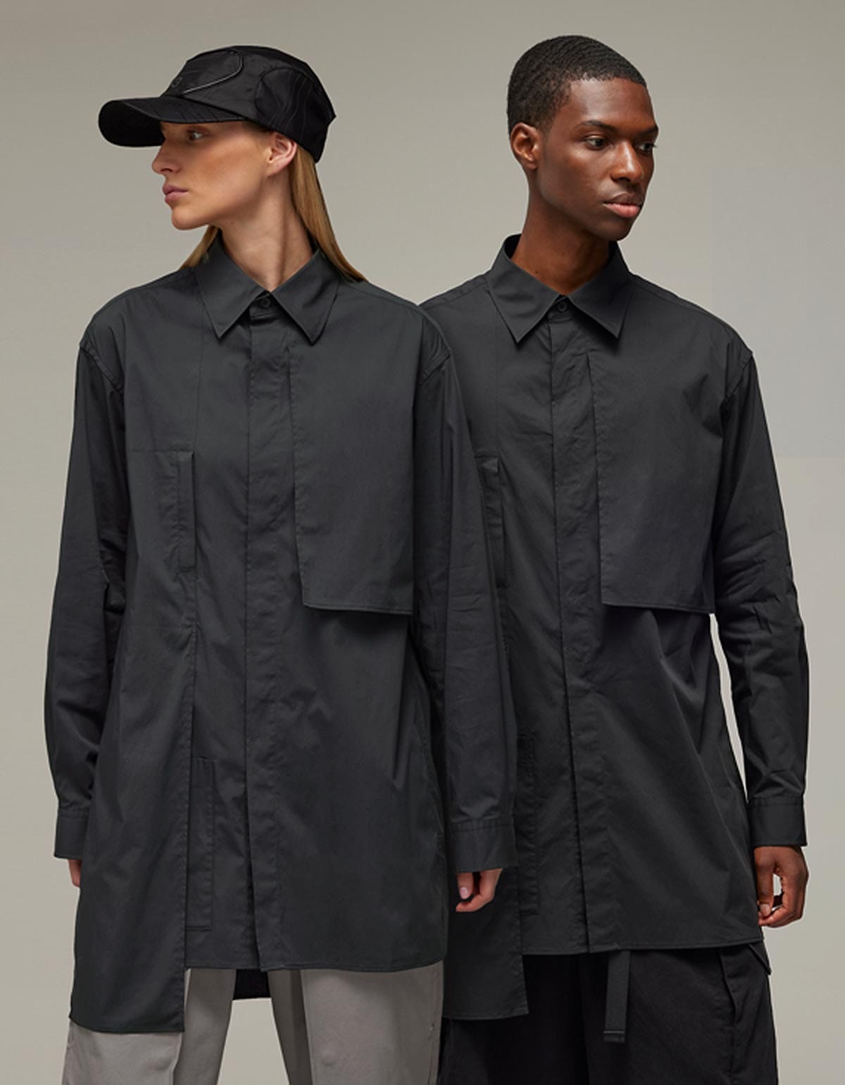 Y-3 Y-3 Black Cotton Shirt