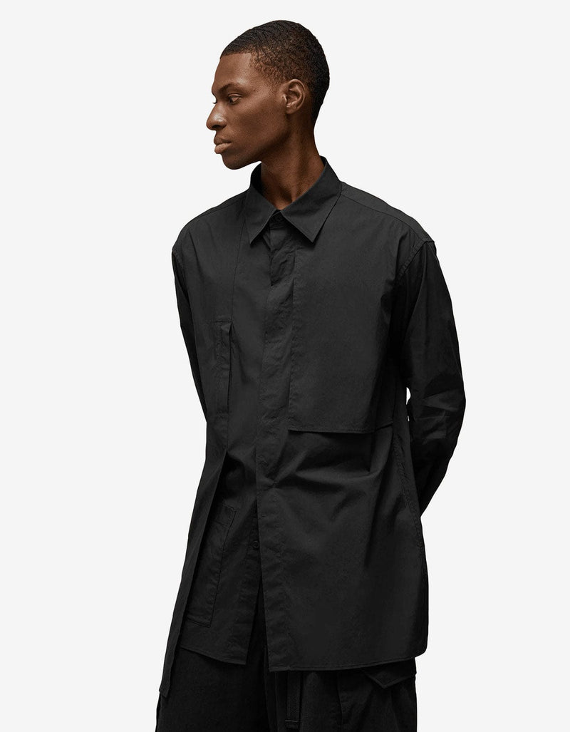 Y-3 Y-3 Black Cotton Shirt