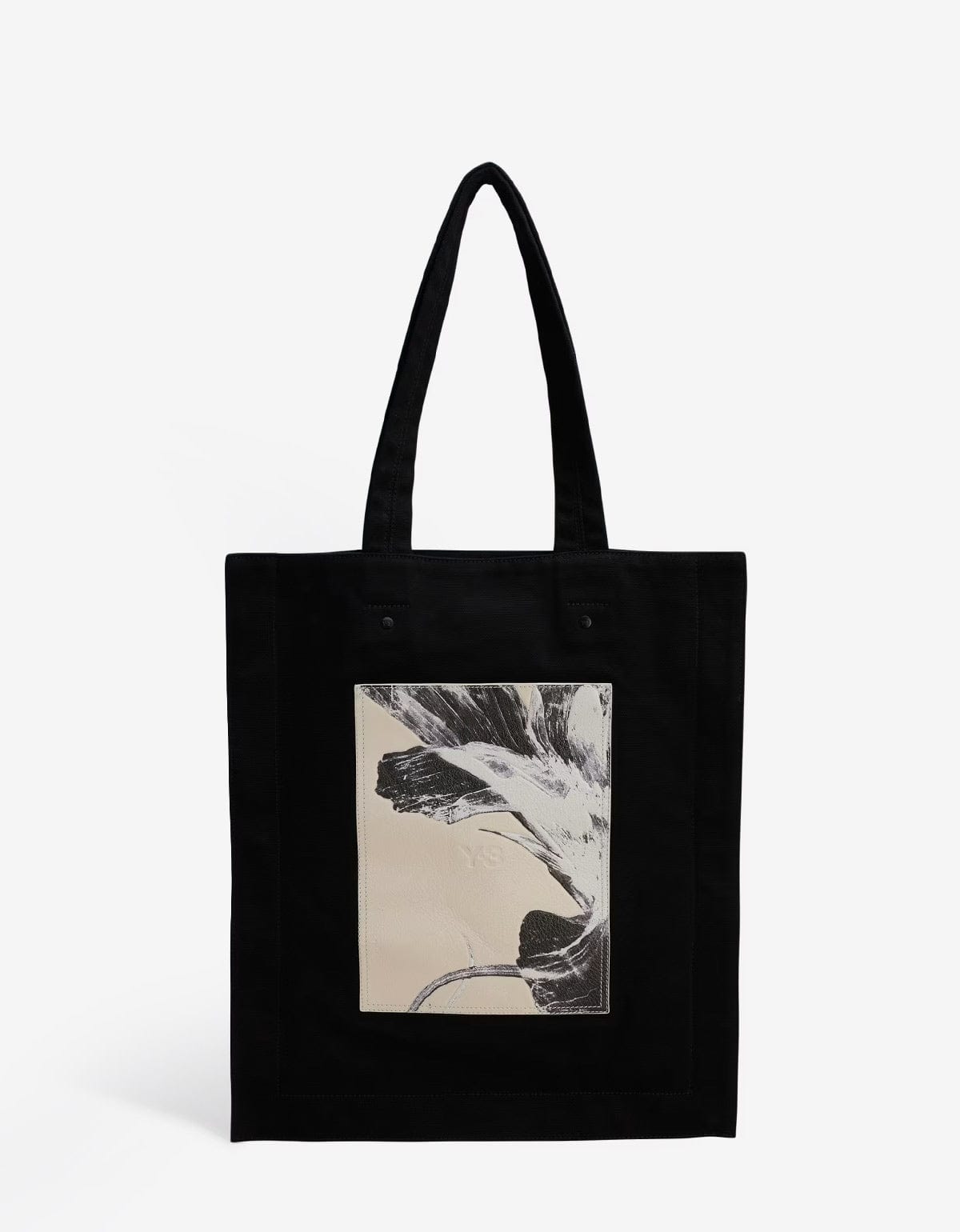 Y-3 Y-3 Black Floral Tote Bag