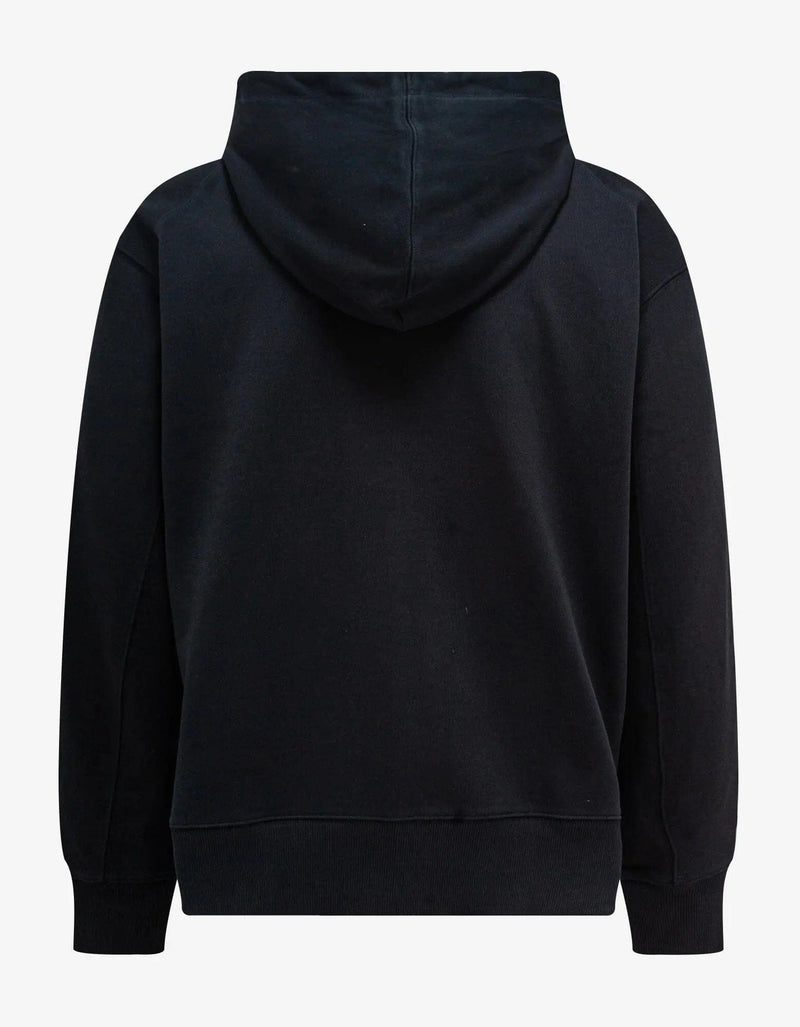 Y-3 Y-3 Black Placed Graphic Zip Hoodie