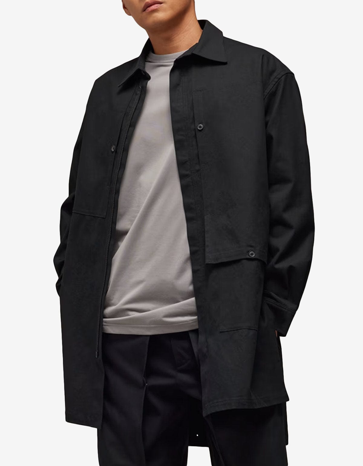 Y-3 Y-3 Black Workwear Overshirt