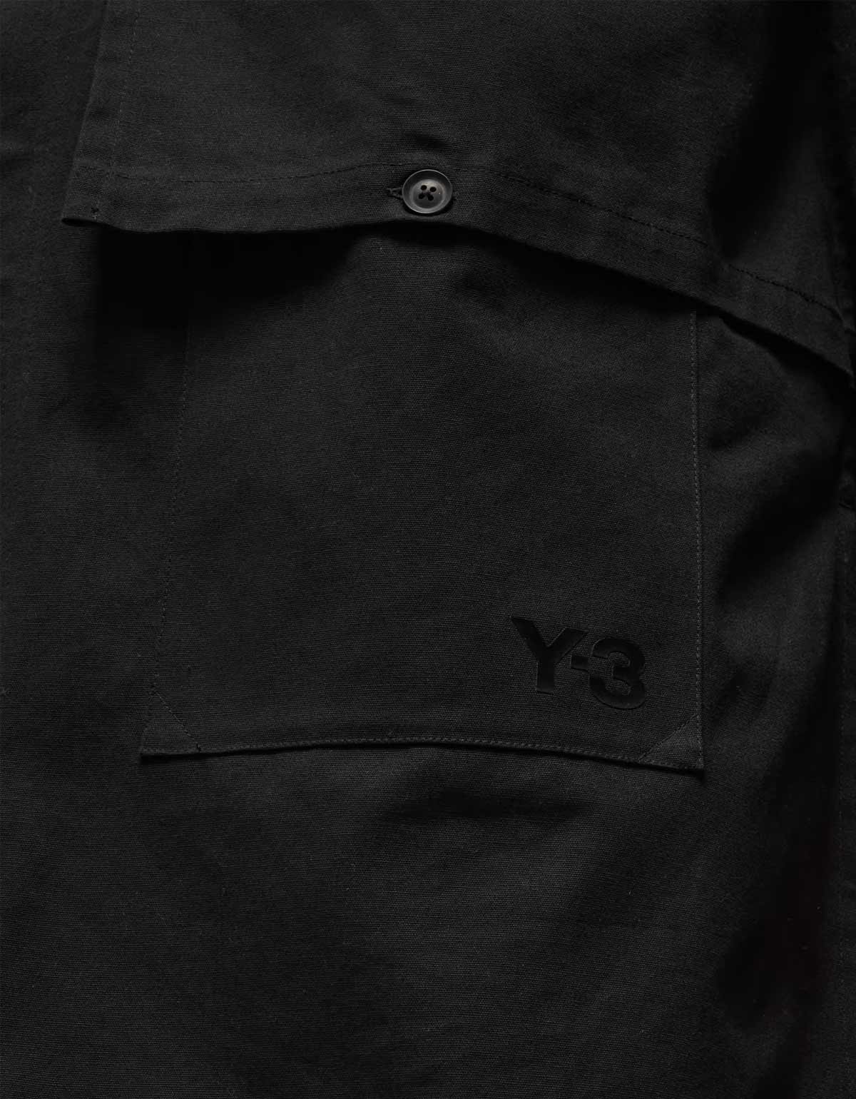 Y-3 Y-3 Black Workwear Overshirt