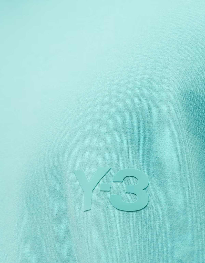 Y-3 Y-3 Blue Logo Relaxed T-Shirt