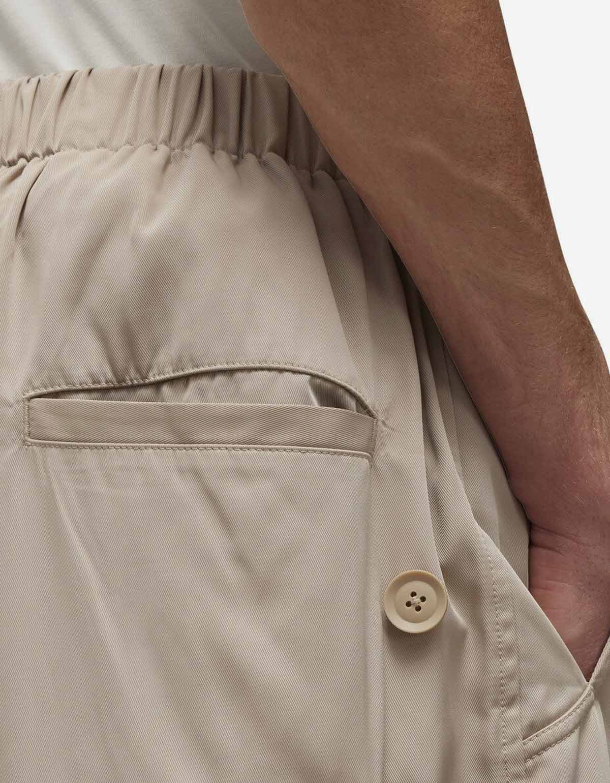 Y-3 Y-3 Brown Cuffed Twill Pants