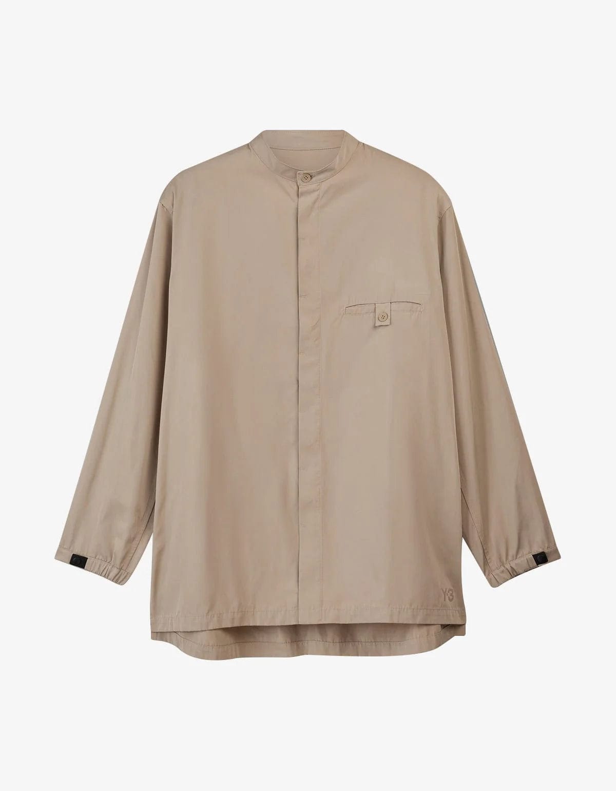 Y-3 Y-3 Brown Nylon Twill Overshirt