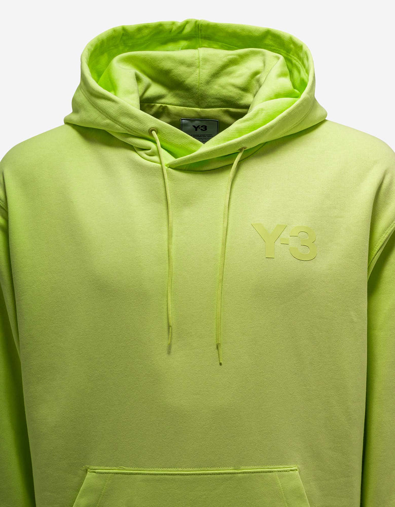 Y-3 Yellow Classic Logo Hoodie