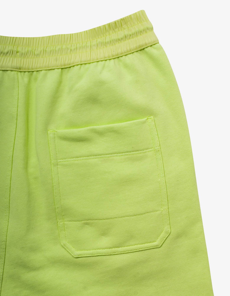 Y-3 Yellow Classic Logo Sweat Shorts