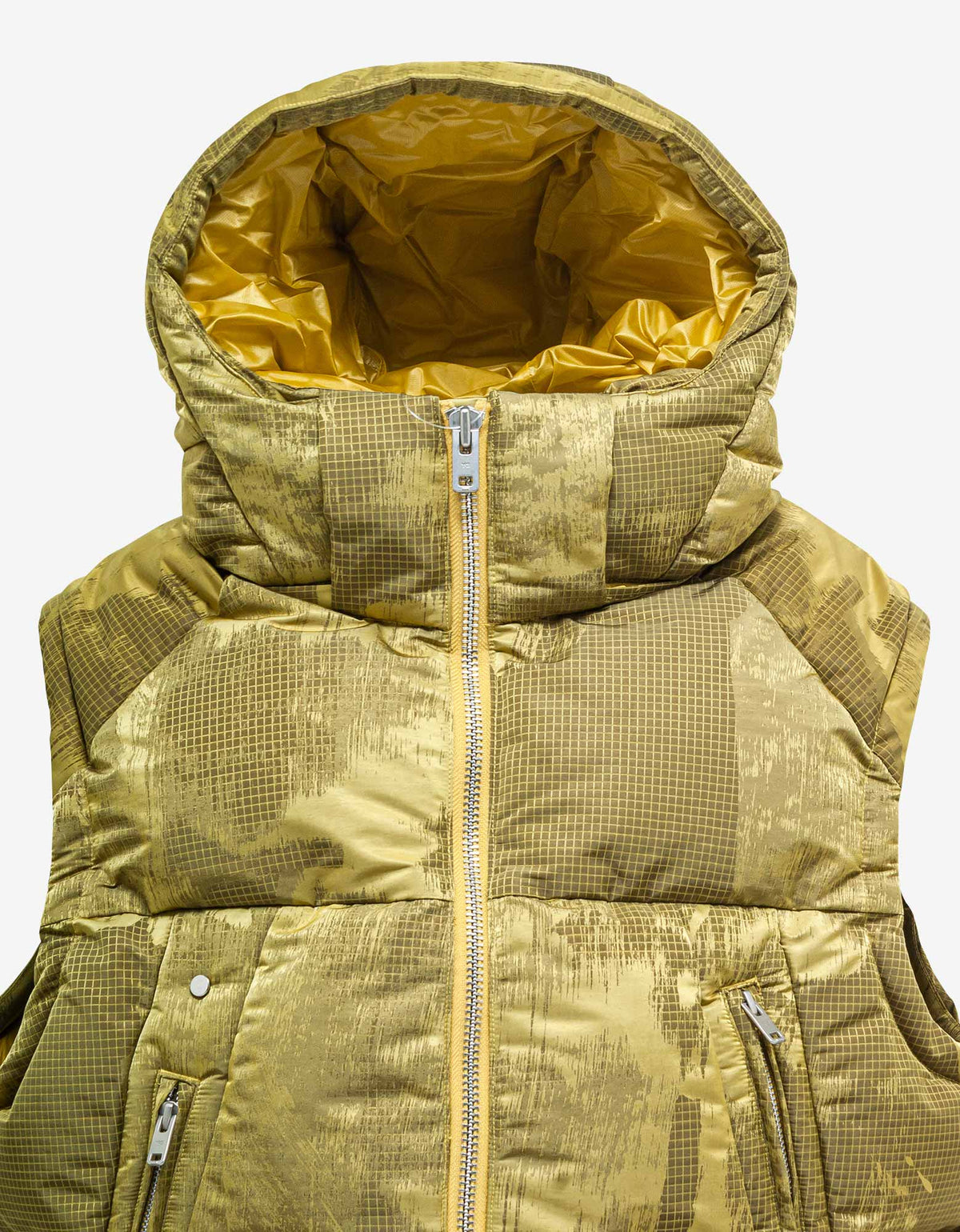 Y-3 Yellow Graphic Gilet