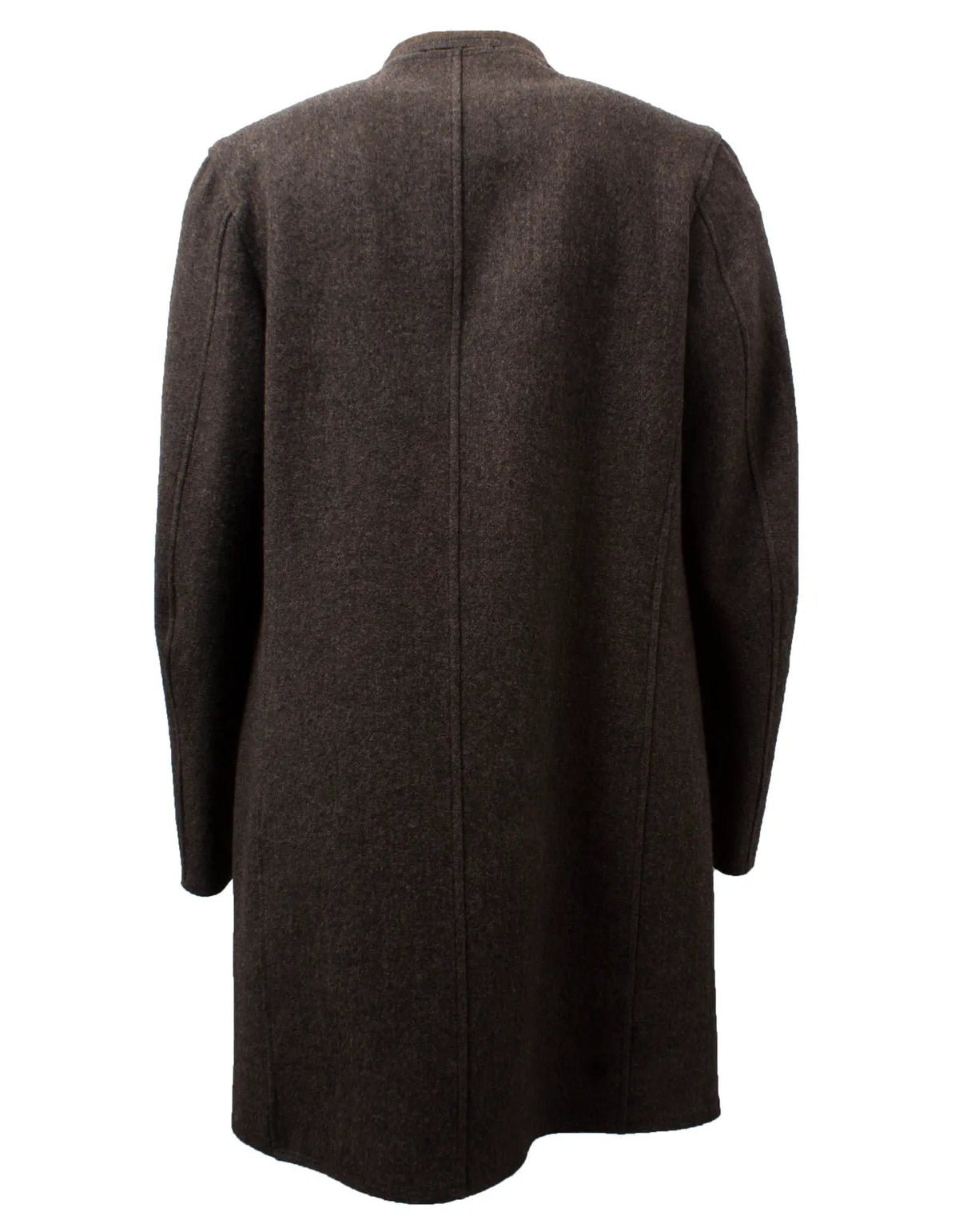 Y's by Yohji Yamamoto 3/4 Length Grey Wool Coat Jacket